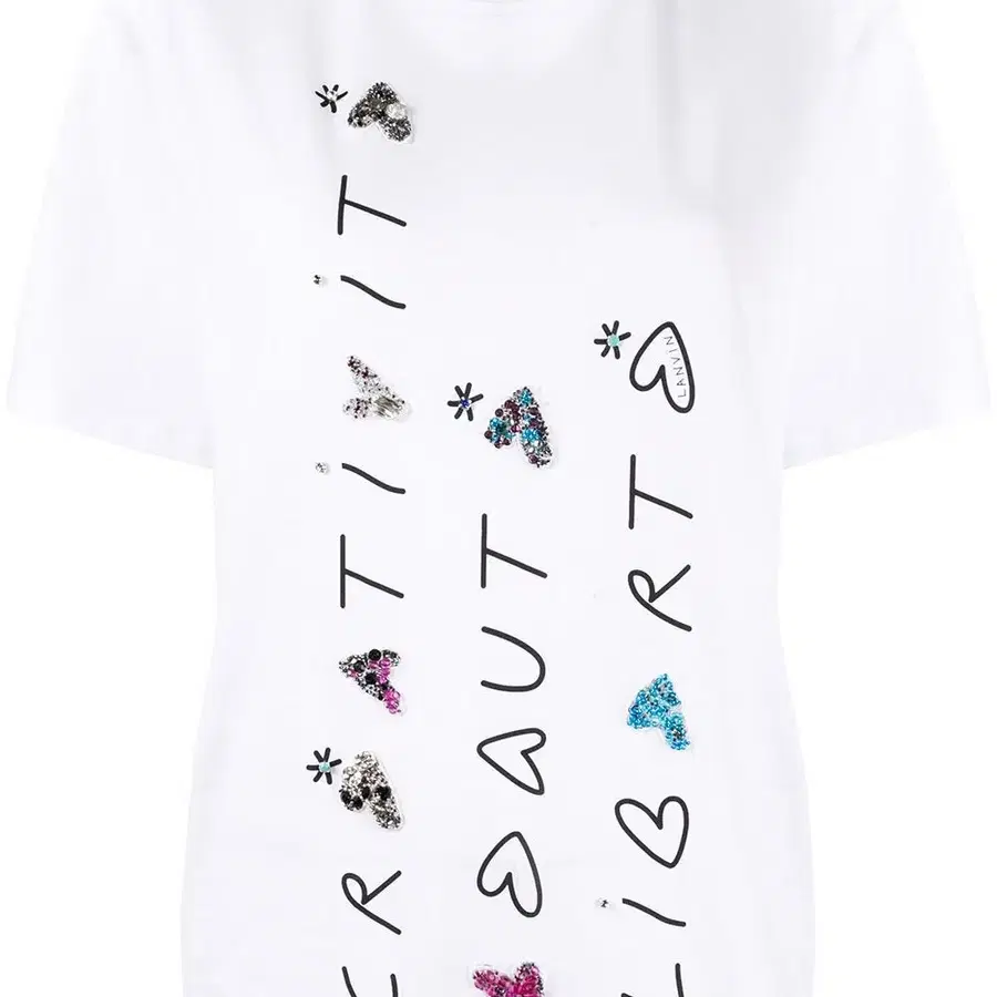 Lanvin Embroidered Patch Applique T