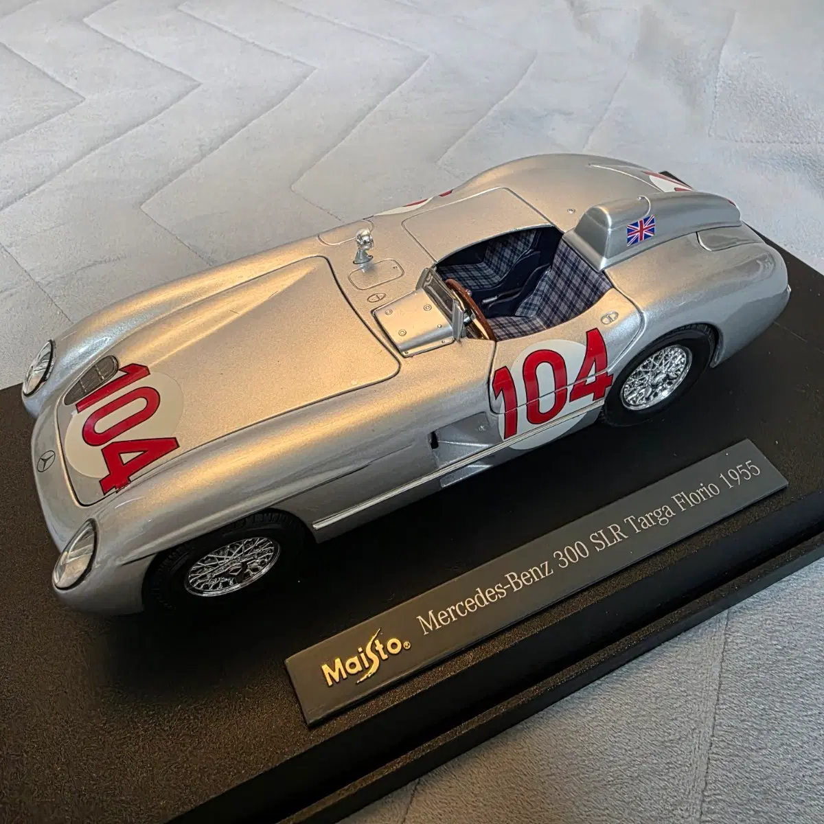마이스토 Premiere Edition 1:18 Mercedes-Benz 300 SLR Targa Florio 1955 (11551)