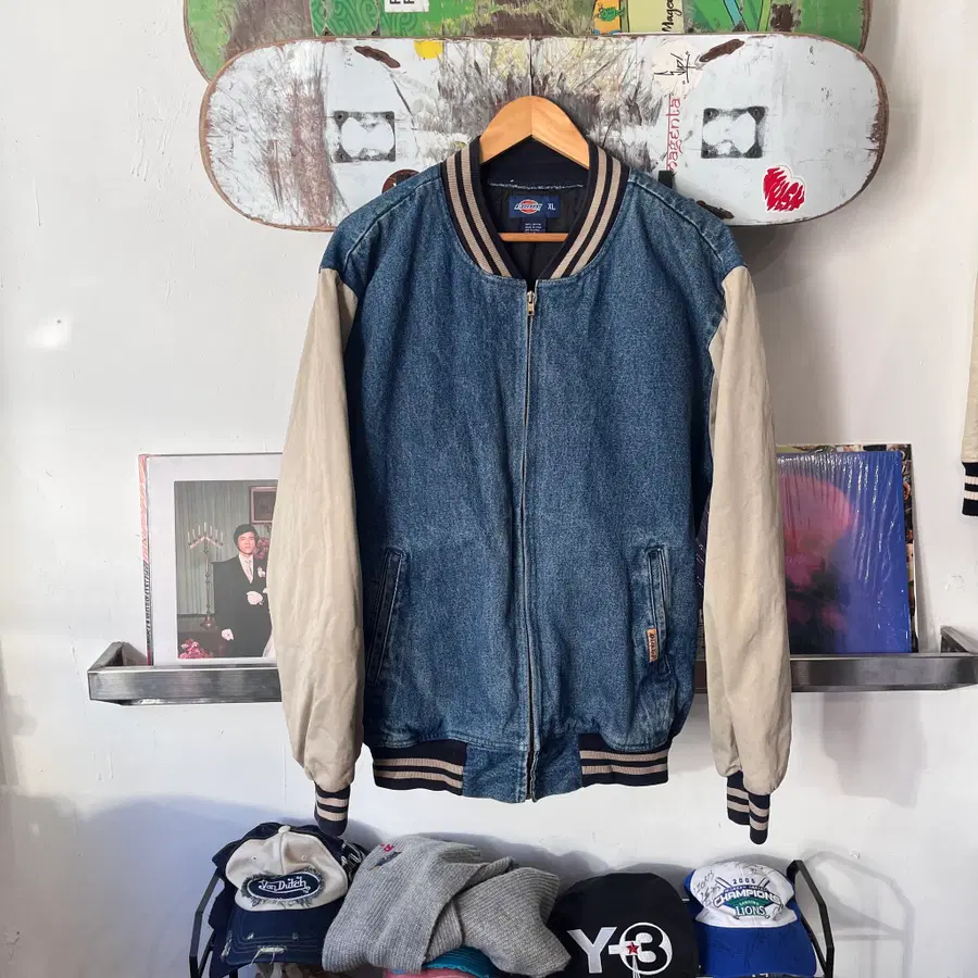 XL 디키즈 데님 바시티 자켓/W3360