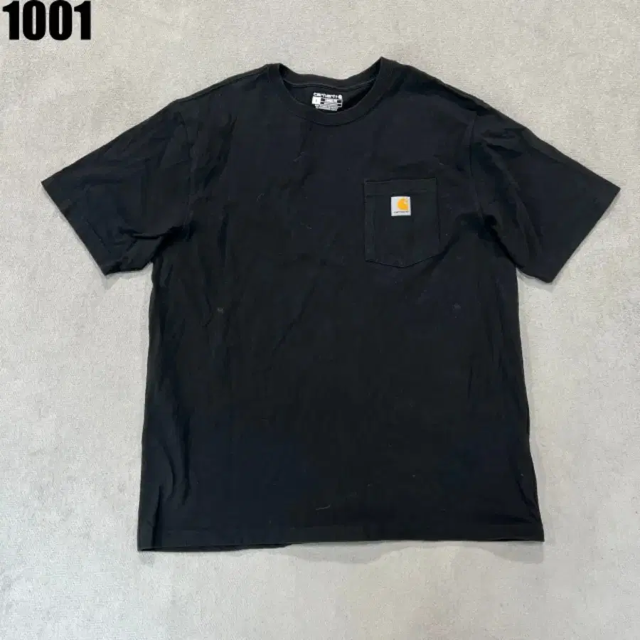 칼하트 반팔 카라티 블랙 100