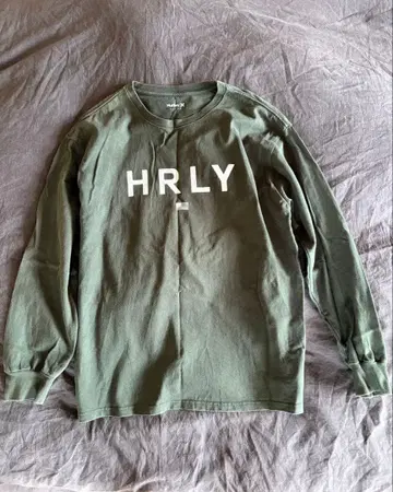 Hurley HRLY 긴팔 맨투맨 다크 그린