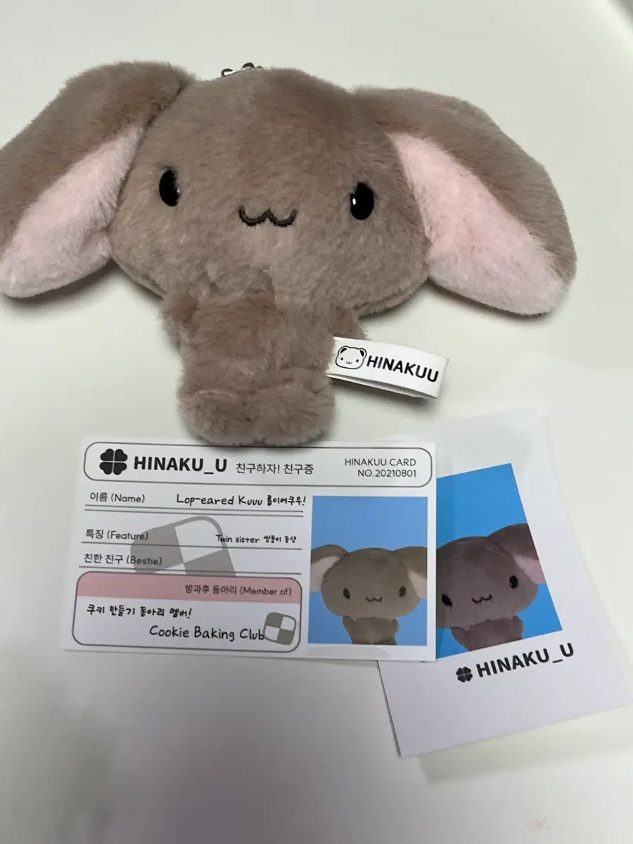히나쿠우 롭이어 인형 갈색