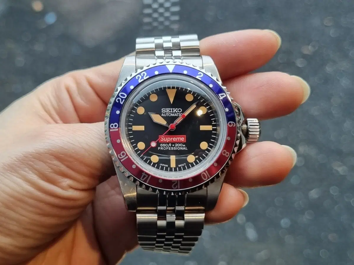 세이코 슈프림 커스텀 39mm 오토매틱