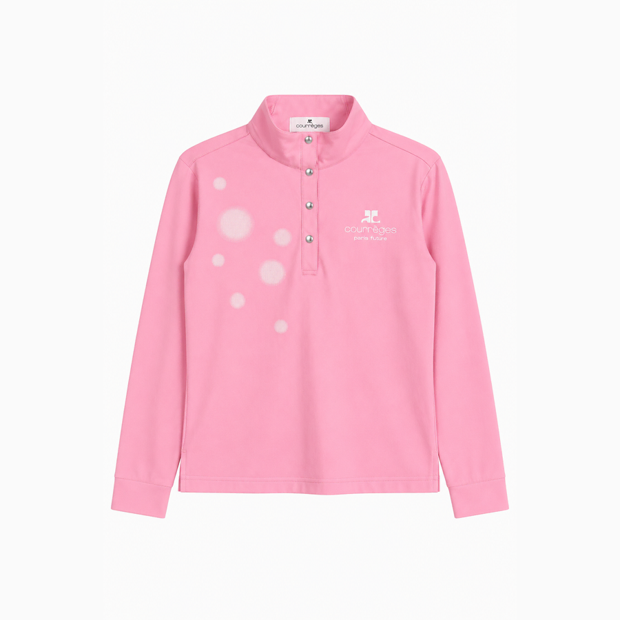 COURREGES 꾸레쥬 스냅 버튼 롱슬리브 - Women (99675)