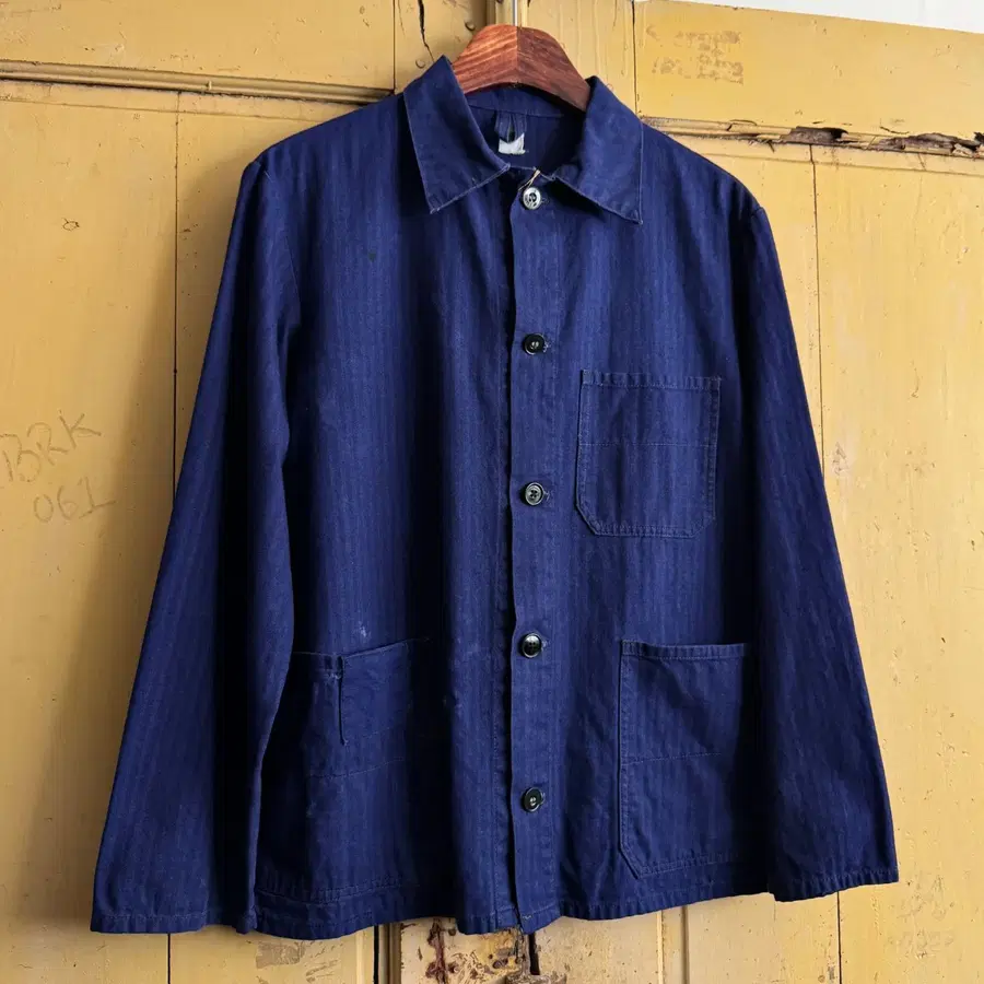[44]90's 빈티지 헤링본 프렌치 워크자켓