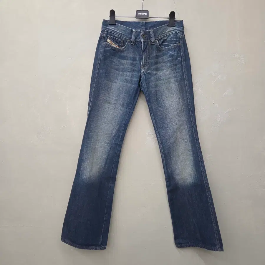 디젤 청바지 블루 워싱 부츠컷 26