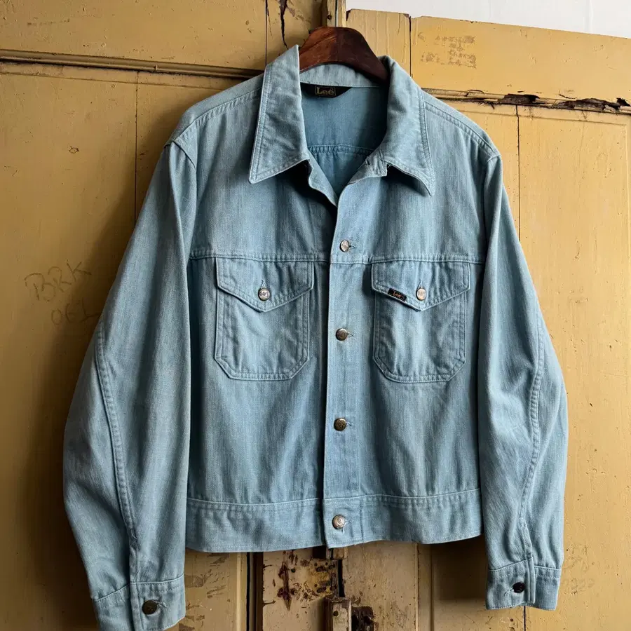 [L]70's Lee USA 몰스킨 트러커 자켓