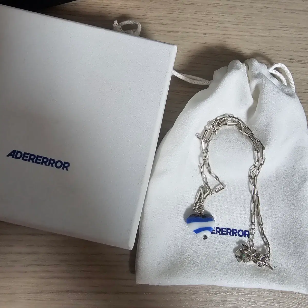 아더에러 하트 참 목걸이 (Ader Error Dimension Ball Necklace Product. 9 Noir)