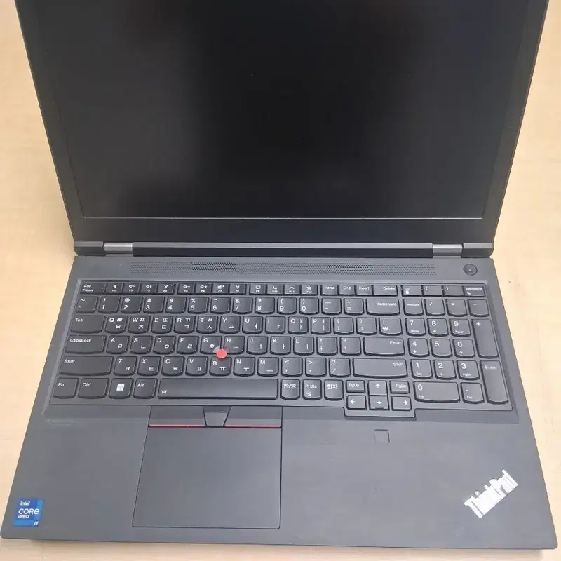 레노버 ThinkPad P15 i7-11850H 워크스테이션 캐드 영상편집 포토샵