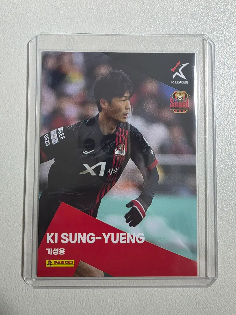 2025 k리그 파니니 기성용 베이스카드 판매 fc서울