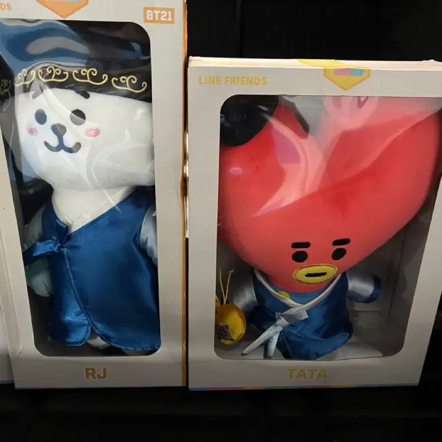 (미개봉)BTS BT21 한복 에디션 스탠딩 인형 7종 풀세트 (라인프렌즈 정품)