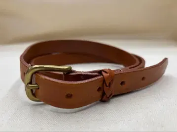ENGLAND제 HADDON&JONES 가죽 내로우 벨트