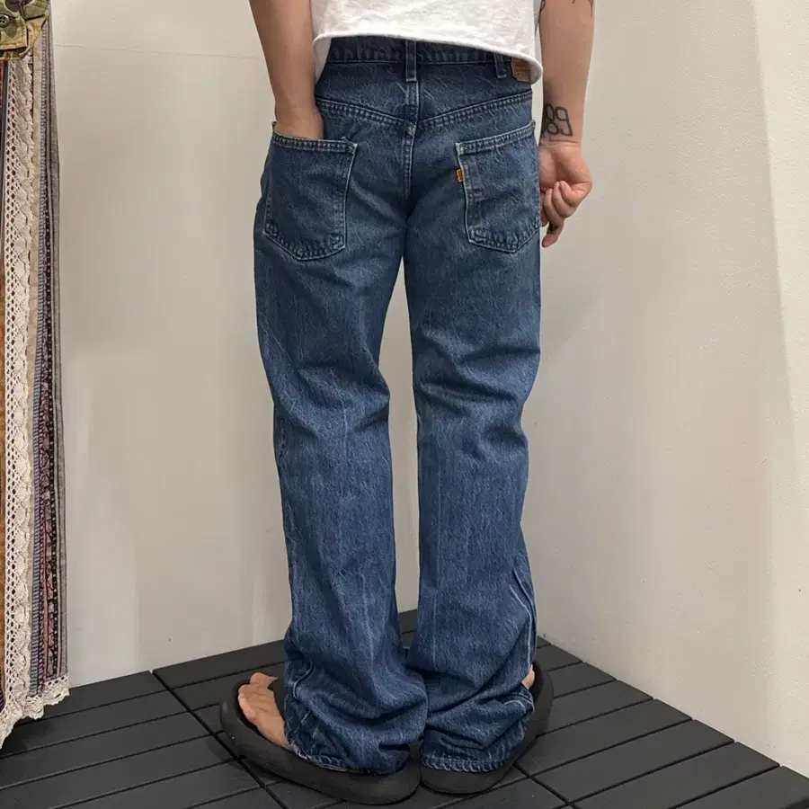 [33] 80s 리바이스 517 오렌지탭 부츠컷 데님 made in USA