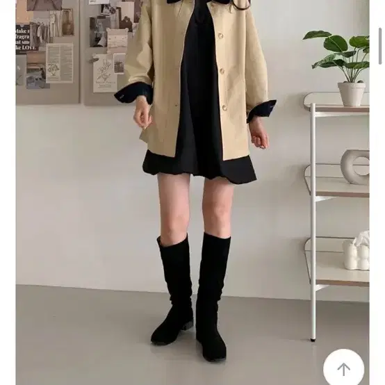 하비추천 주름 셔링 부츠 링클 스웨이드 슬라우치 미들 하프 웨스턴 하객룩 롱부츠