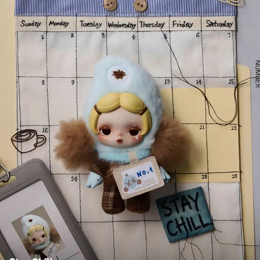 팝마트 스컬판다 오프모드 스테이칠 stay chill
