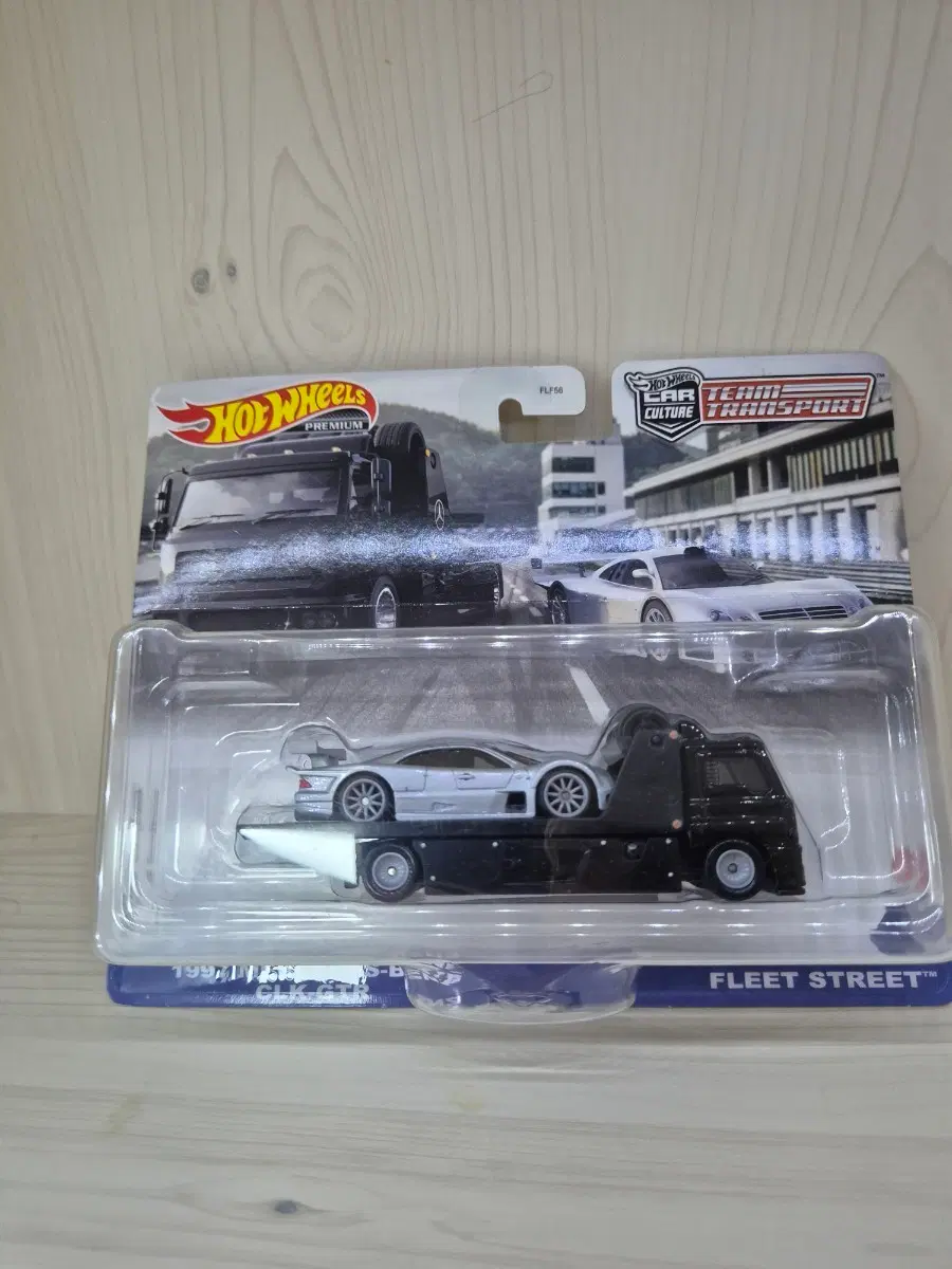 핫휠 프리미엄 카 컬쳐 팀 트랜스포트 플릿 스트리트 1997 CLK-GTR