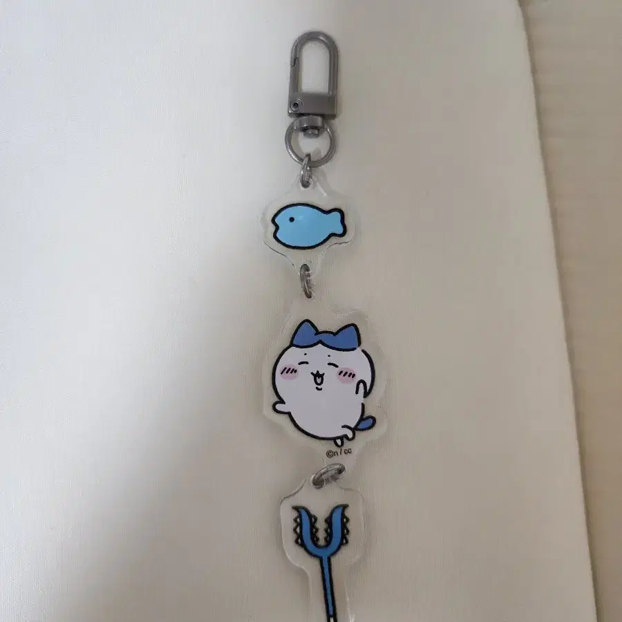 먼작귀 하치와레 아크릴 키링