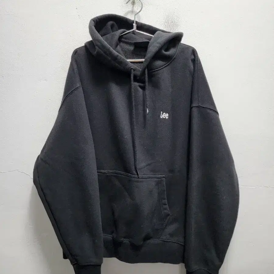 LEE 리 블랙 후드티