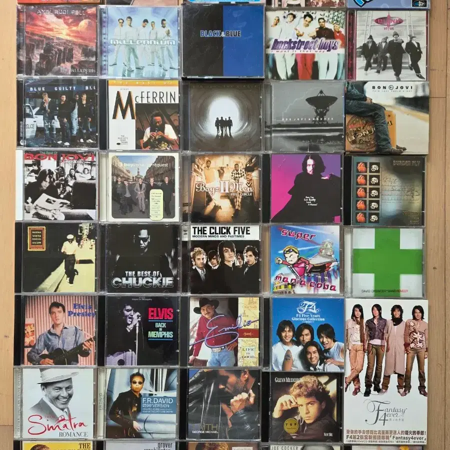 POP 남자가수 CD