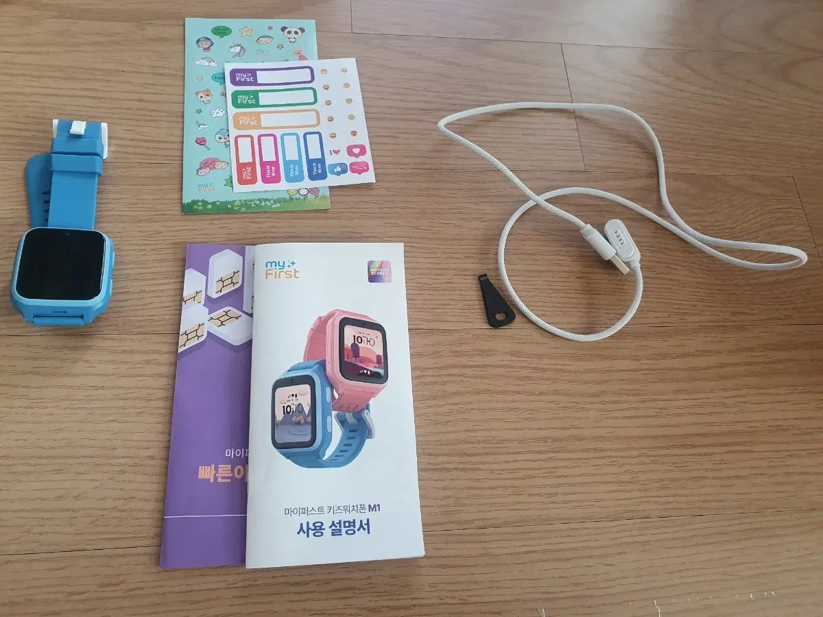 마이퍼스트  M1 키즈스마트워치 블루