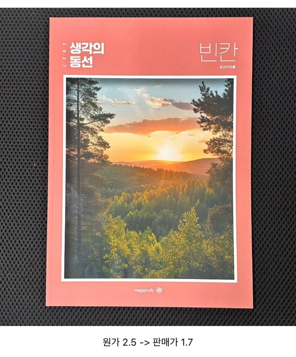 김선덕 영어 빈칸 생각의동선 메가스터디 수능 문제집