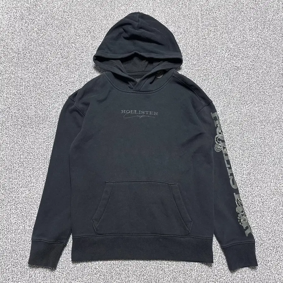 XS 홀리스터 그래픽 풀오버 후드 티셔츠 1002