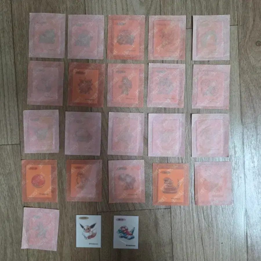 포켓몬 띠부씰 30개 일괄판매합니다