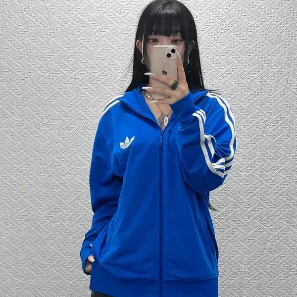 아디다스 올드스쿨 레트로 00's 파이어버드 져지 집업 110 C15275