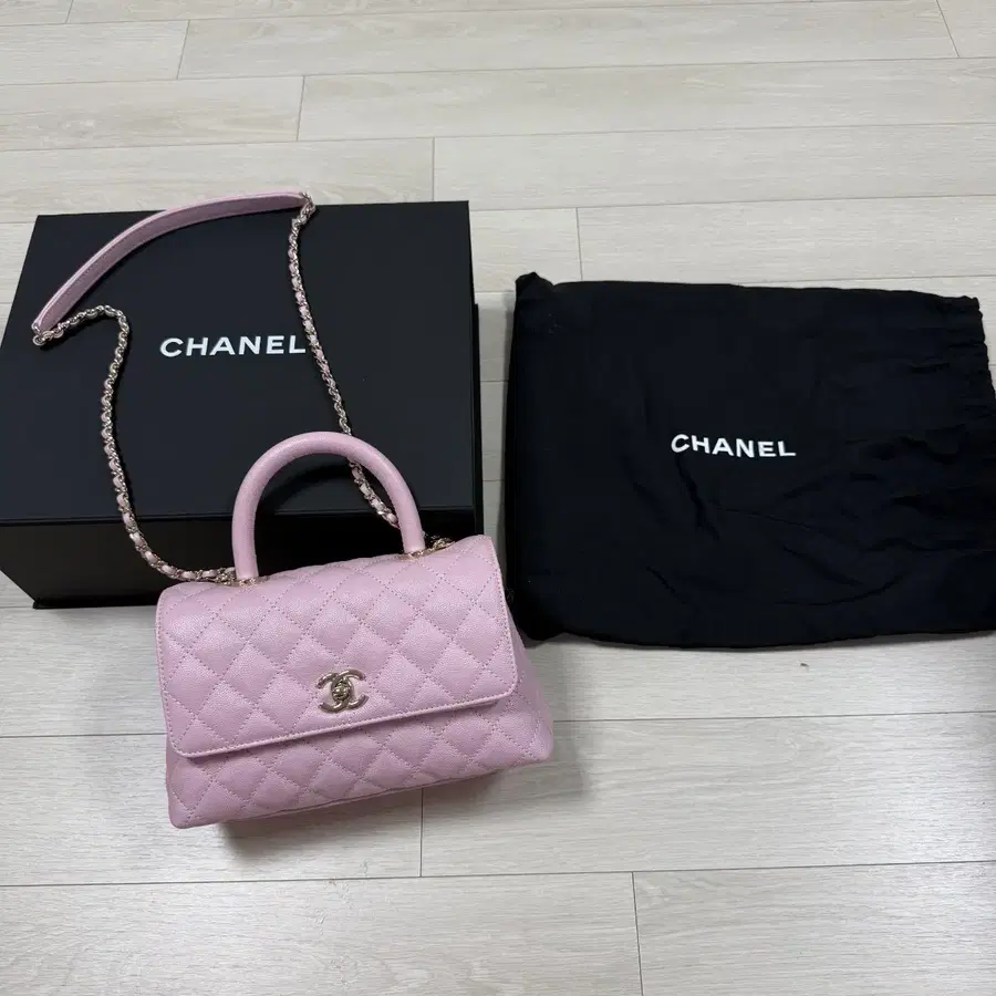 샤넬 코코핸들 코핸 스몰 핑크