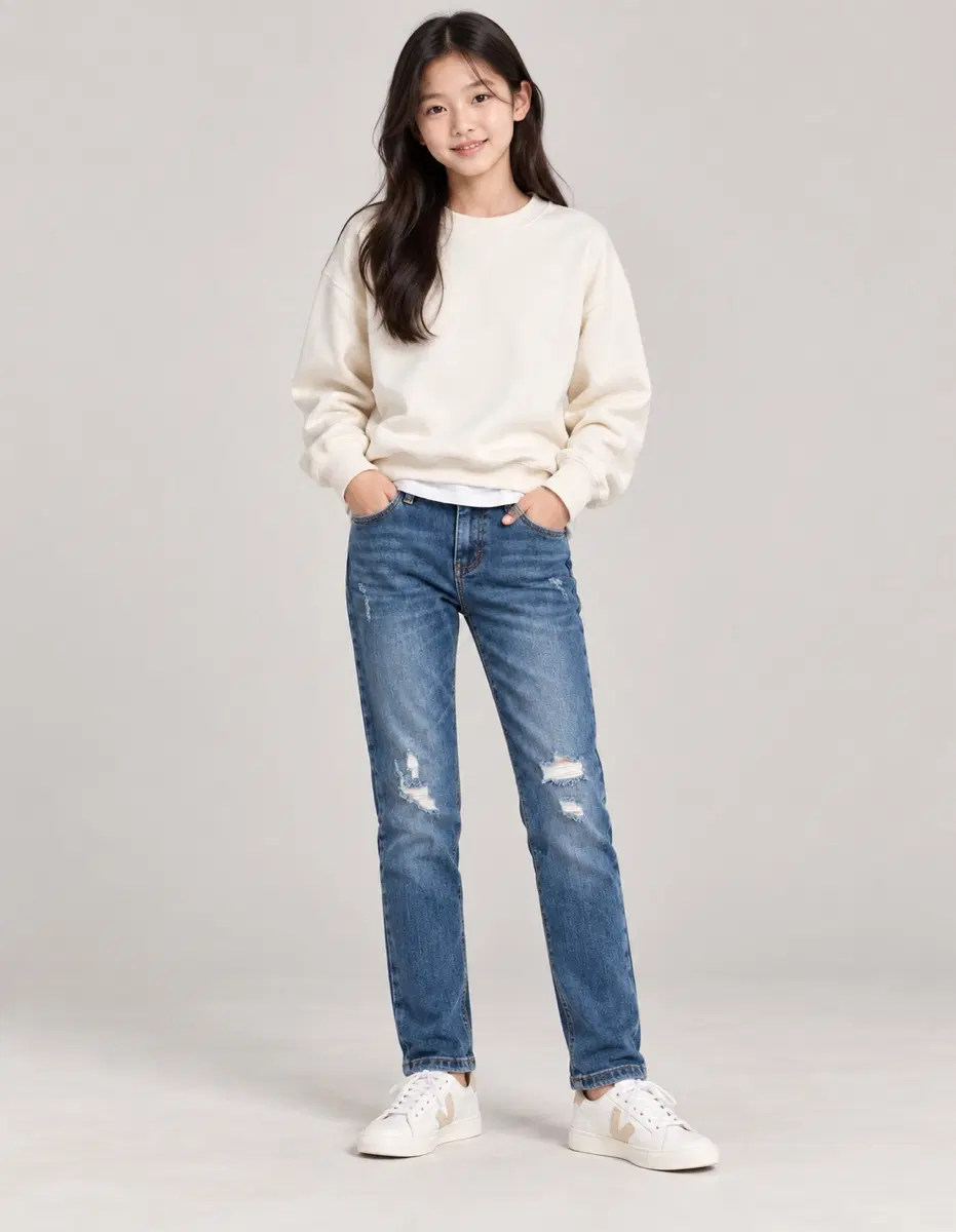 (새상품) 11-12사이즈 150사이즈 자라키즈 청바지 정품 주니어