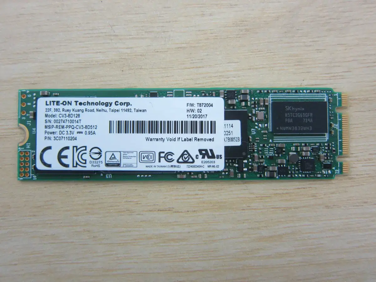 Lite-On SSD CV3 M.2 SATA 128G