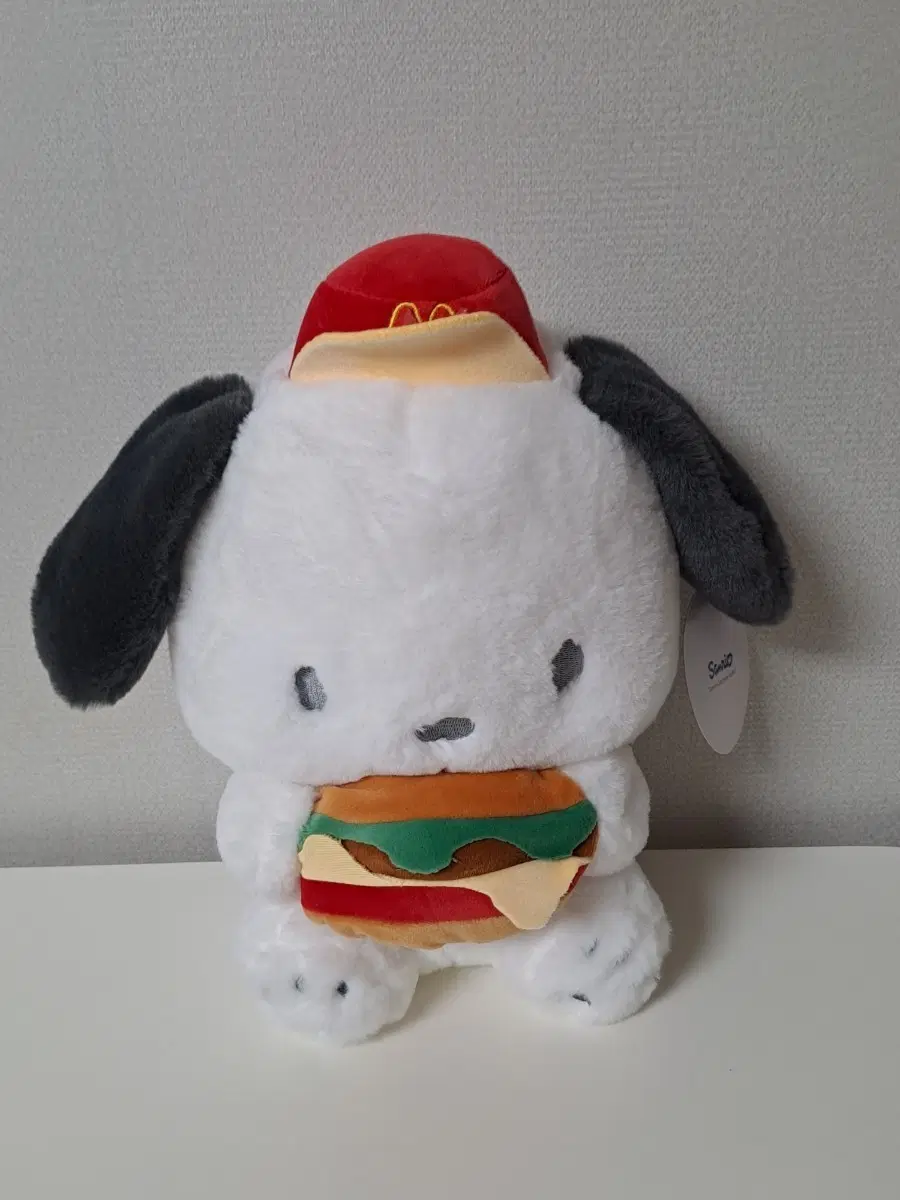 산리오 포차코 햄버거 중형 인형