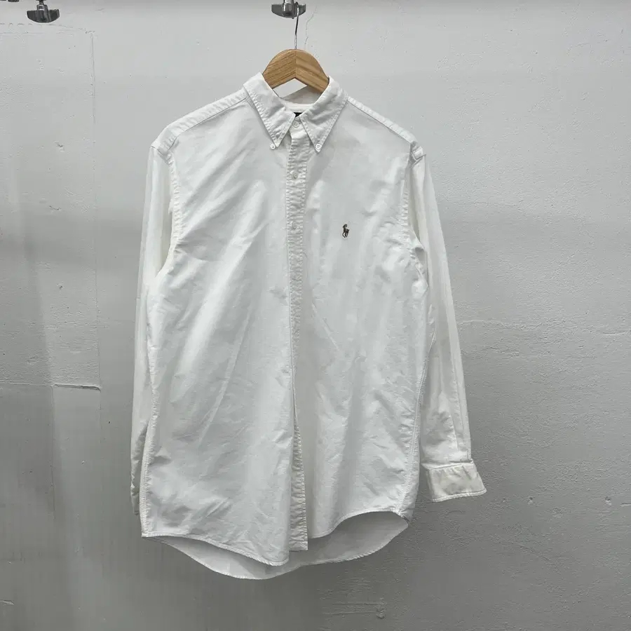 [XL] POLO RALPH LAUREN WHITE OXFORD SHIRT