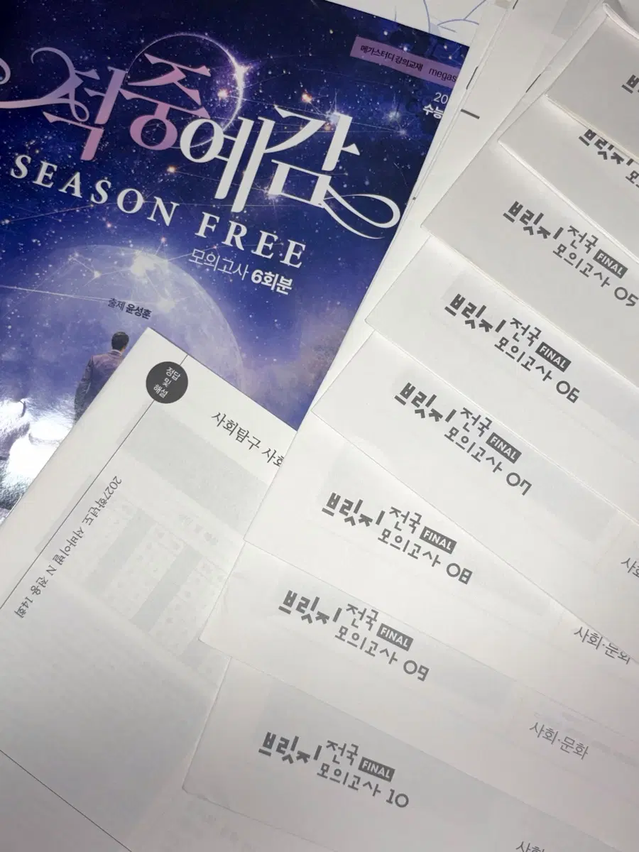 2027 사회문화 시대인재 파이널 브릿지 적중예감 엣지 리바이벌