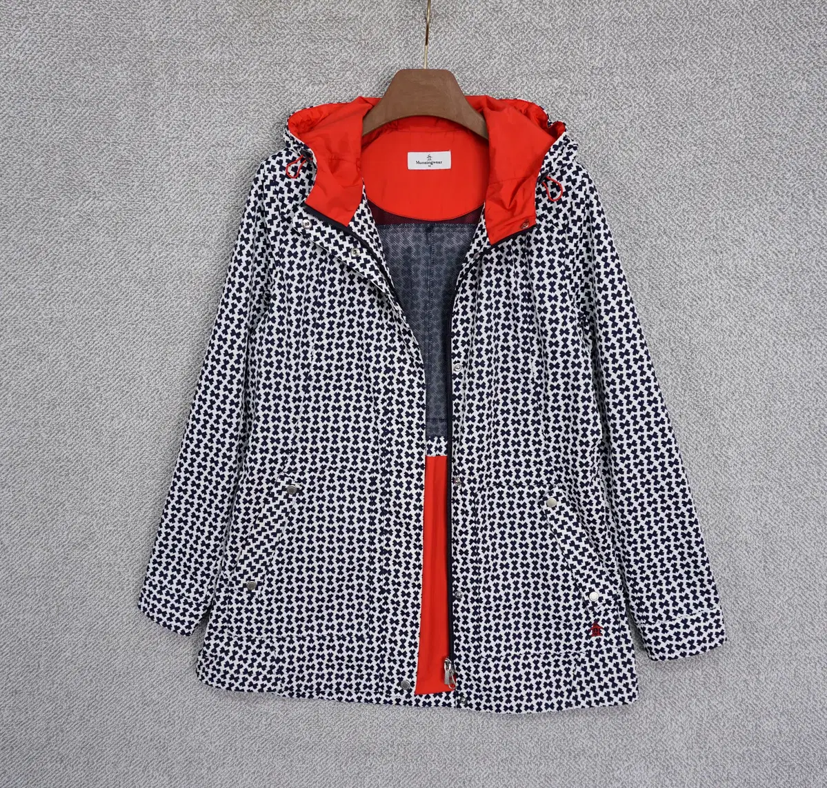 먼싱웨어 골프 여성 후드 바람막이 자켓 44-55size