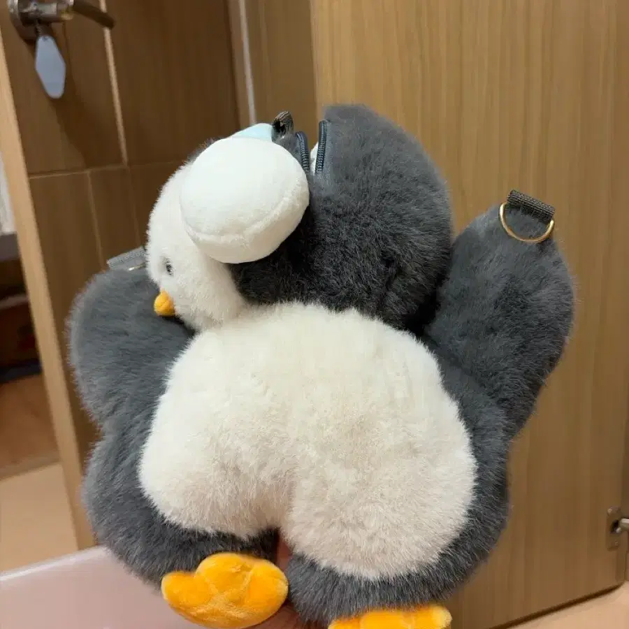 펭귄 인형 파우치