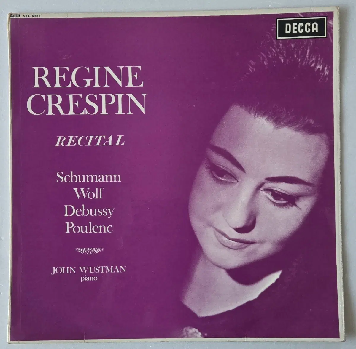 Regine Crespin - Recital LP ( Decca SXL UK ED2 Wide Band 초반 )