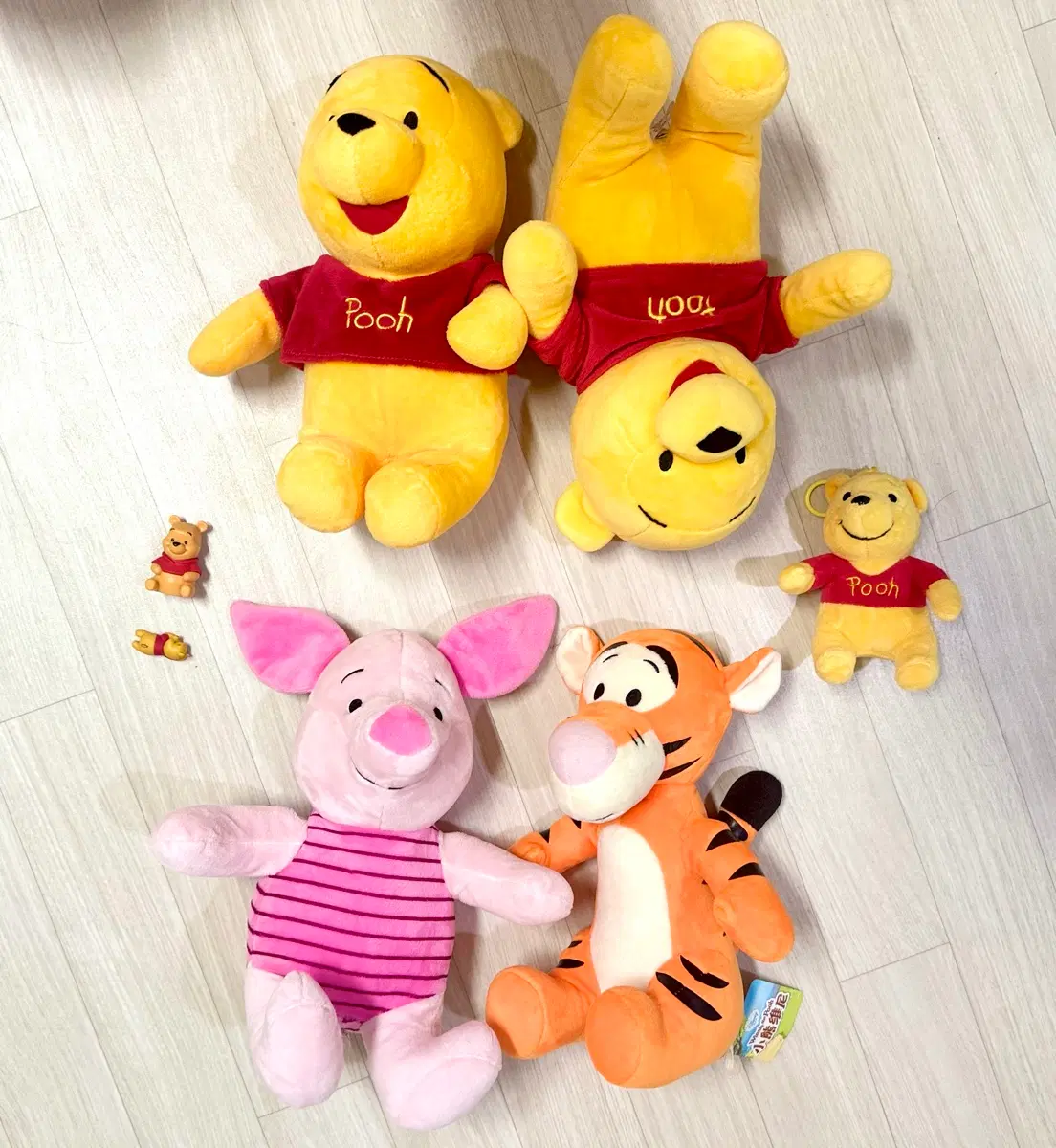 Winnie the Pooh 티거푸우피글그렛 중형인형뽑기 인형 일괄