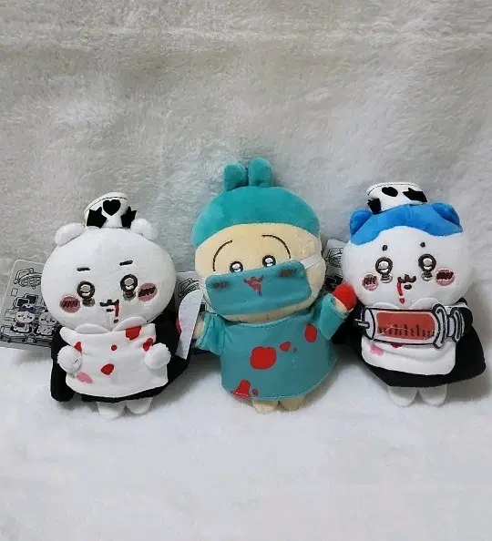 뽑기)할로윈 코스튬 인형키링  3종 세트
