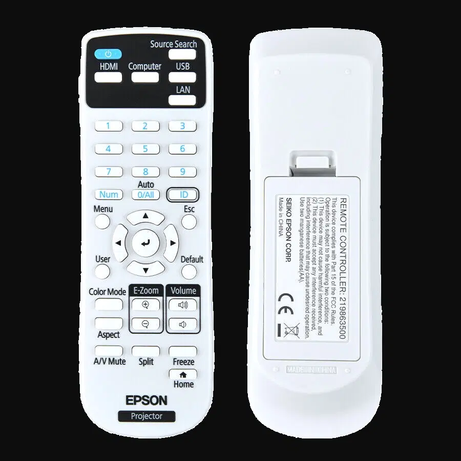 엡손 신형 빔프로젝터 리모컨 EB-X51 EB-992F EB-L200F