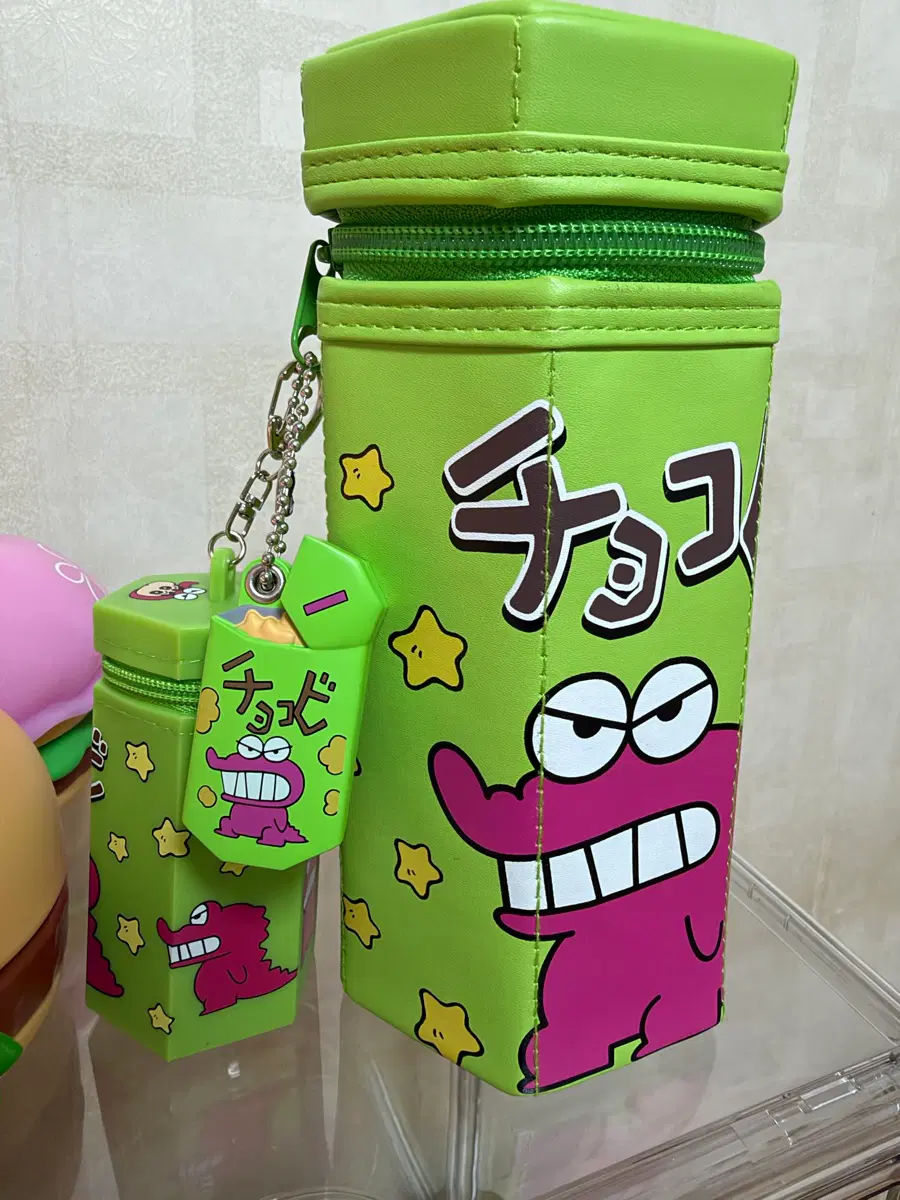 (정품) 짱구 초코비 필통 팔아요!