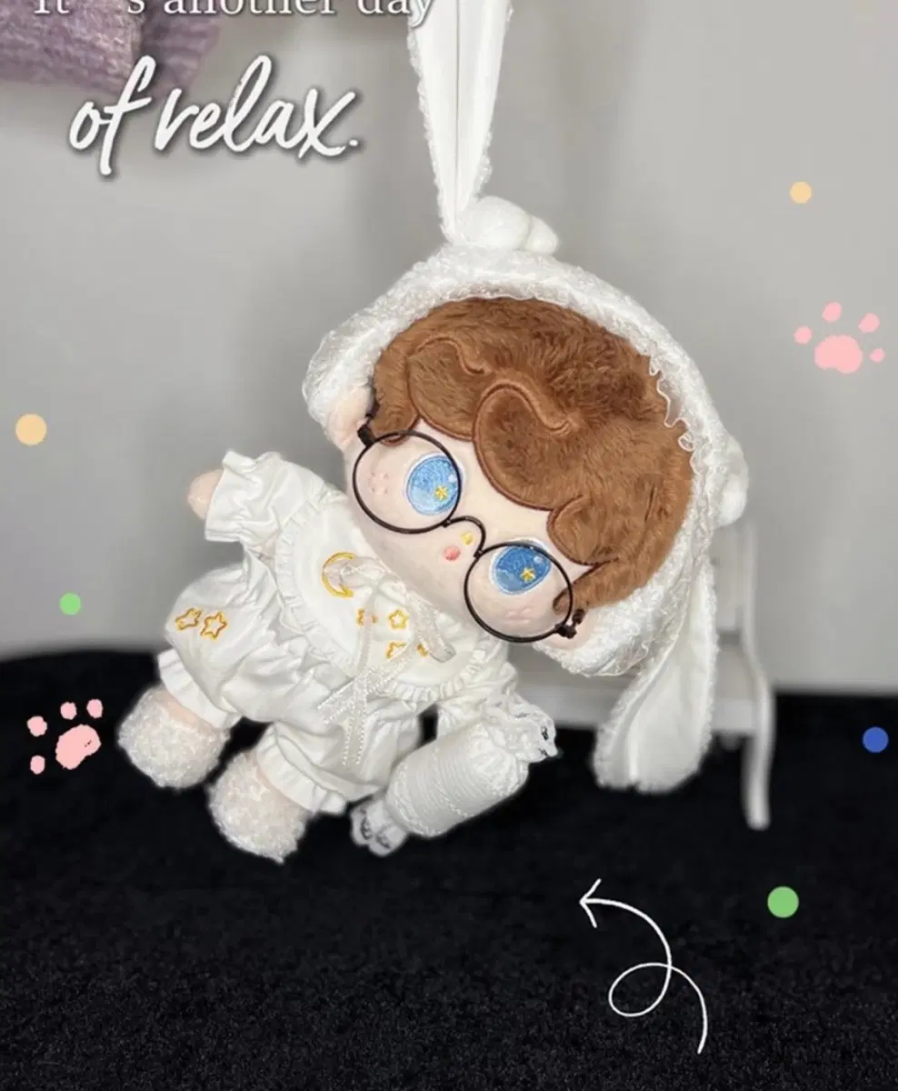 솜인형 토끼 파자마 20cm