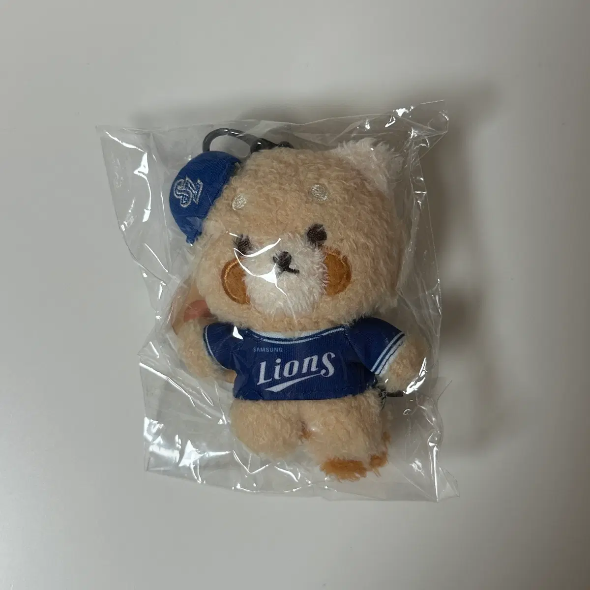 삼성라이온즈 최강레시 봉제인형 키링 (미개봉)