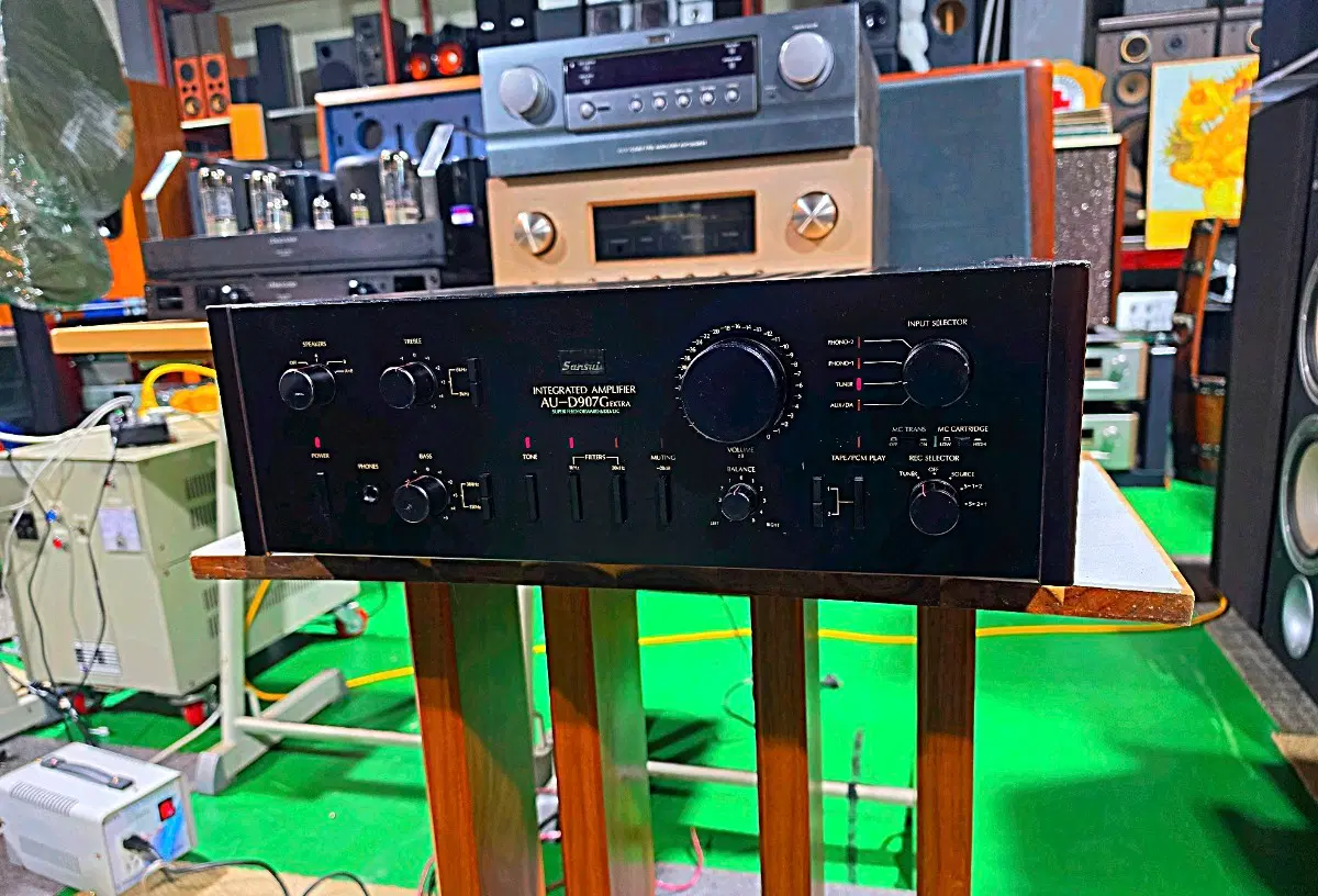 출력 130W 산수이(SANSUI) D907G extra 인티앰프