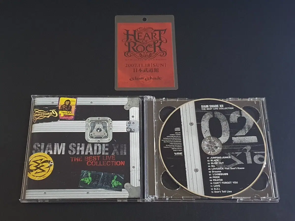 SIAM SHADE 샴쉐이드 라이브 앨범 The Best Live Collection 음반