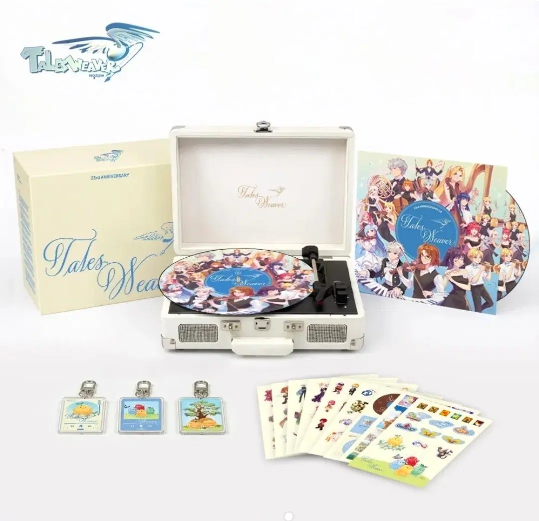 테일즈위버 23주년 기념 LP 턴테이블