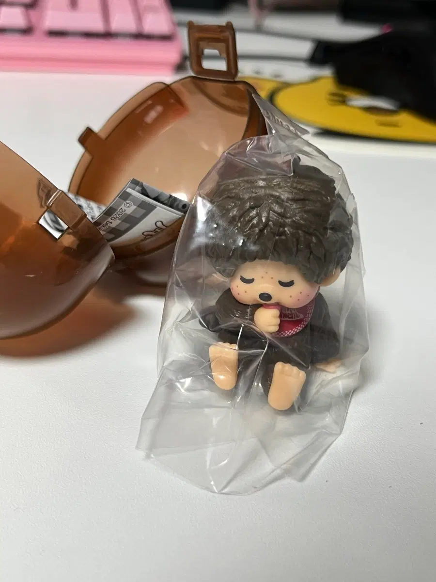 몬치치 어깨쿵 피규어 가챠 몬치치군