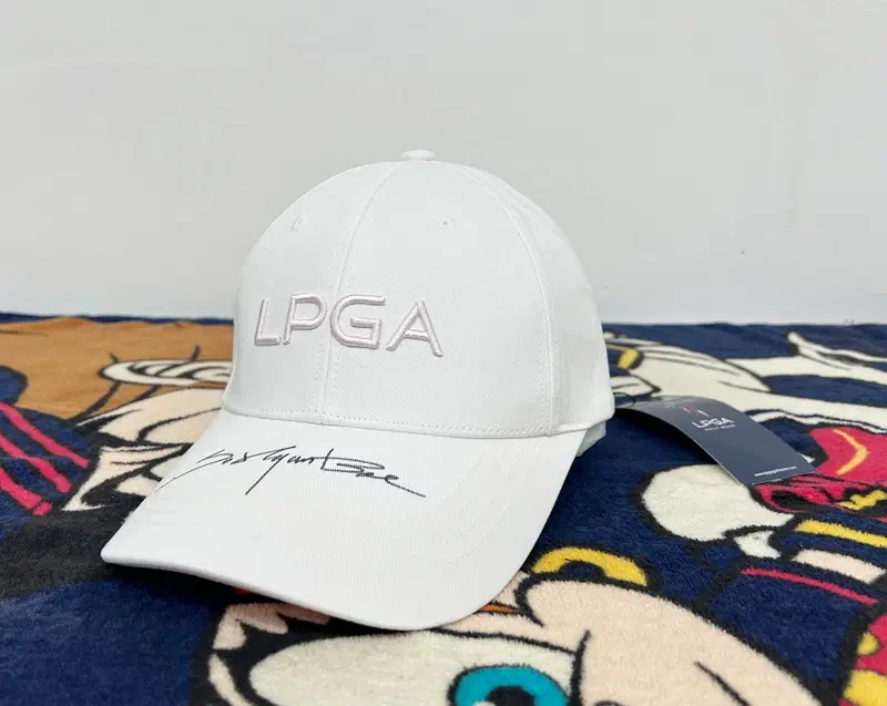 LPGA 골프웨어 골프모자/배소현프로 싸인모자