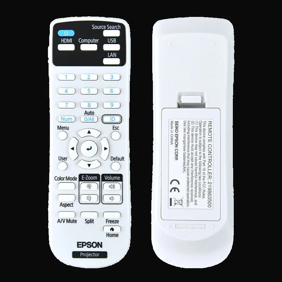 엡손 신형 빔프로젝터 리모컨 EB-X51 EB-992F EB-L200F
