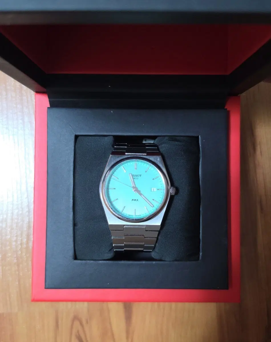 티쏘 PRX 40mm 라이트 그린 풀박스